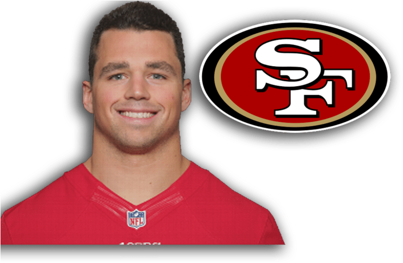 San Francisco49ers Playerand Logo PNG