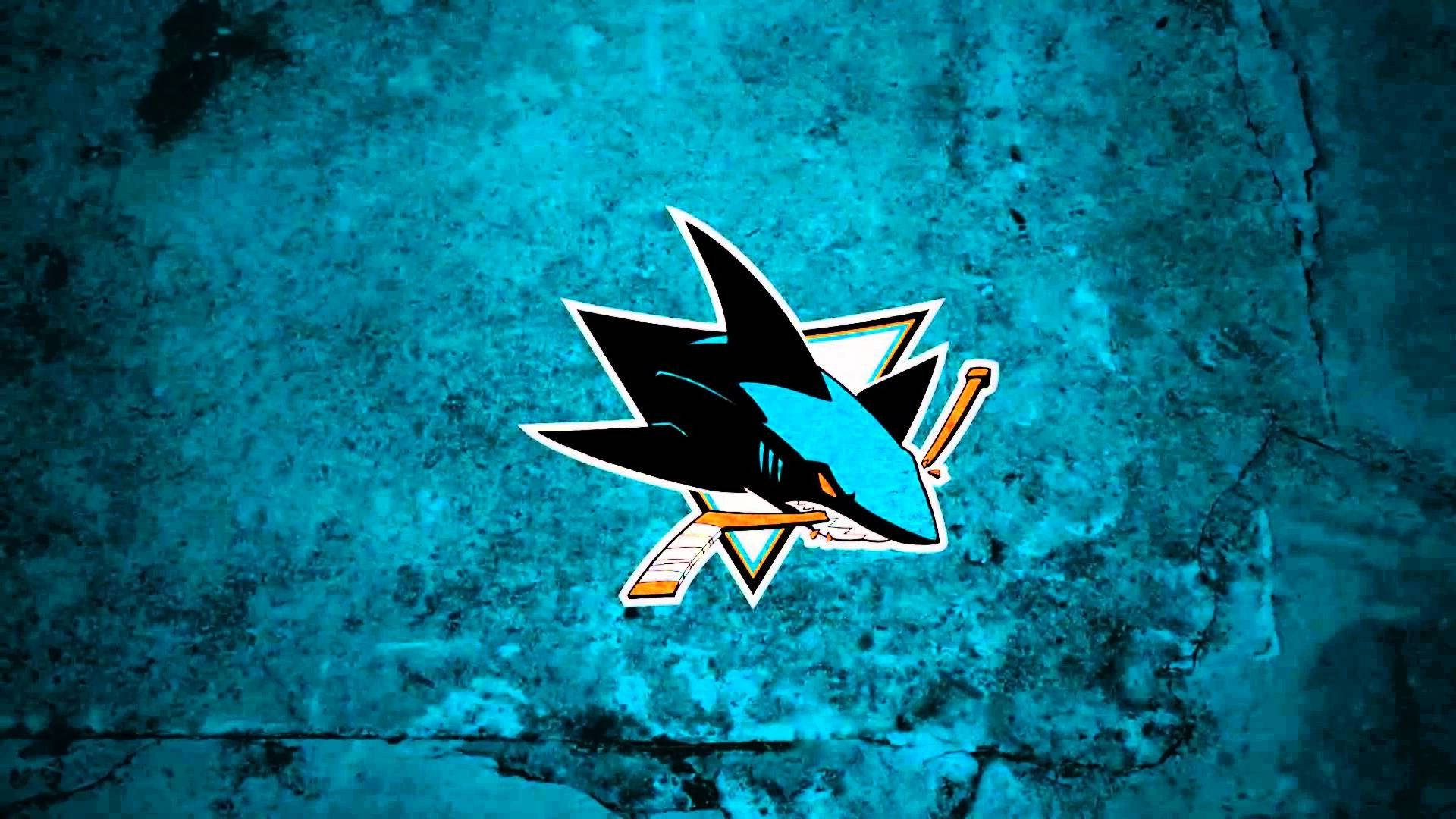 San Jose Sharks Biting Logo Wallpaper