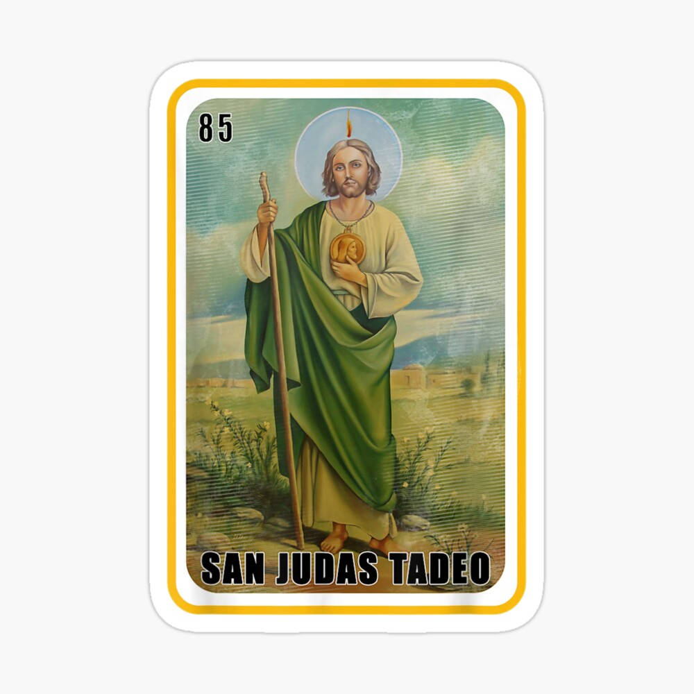 San Judas Tadeo Card Tapet. Wallpaper