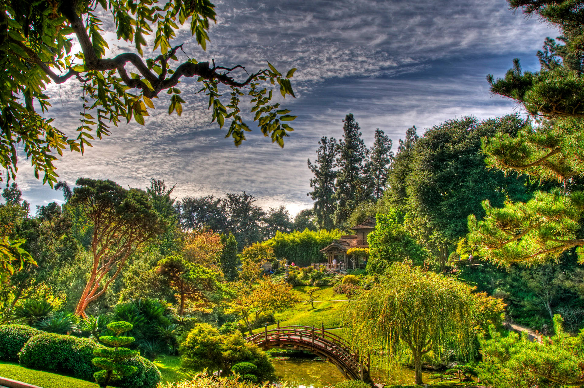 Hermosojardín Botánico De San Marino Fondo de pantalla