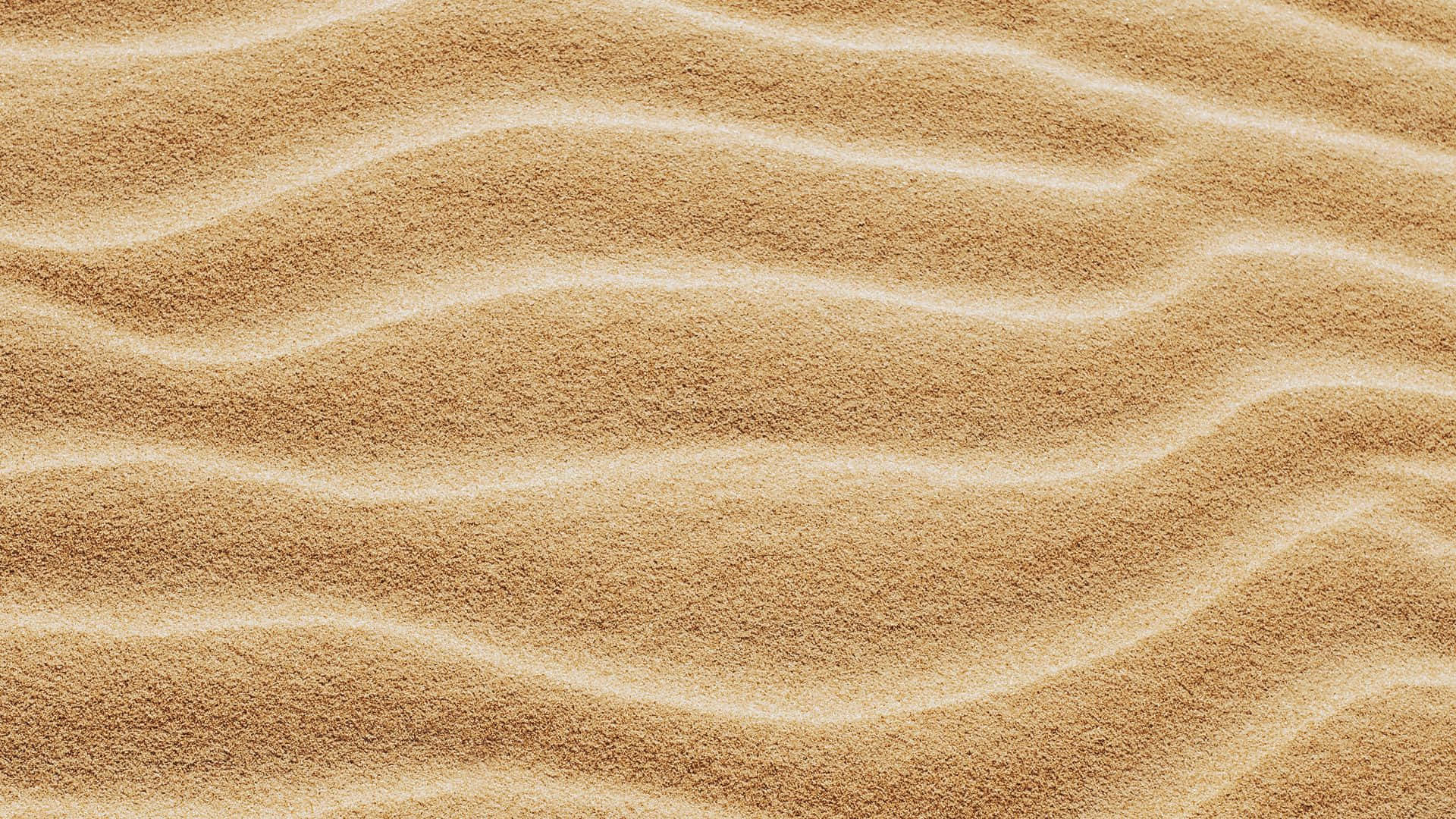 Naturensabstrakta Konst: En Sandstrand