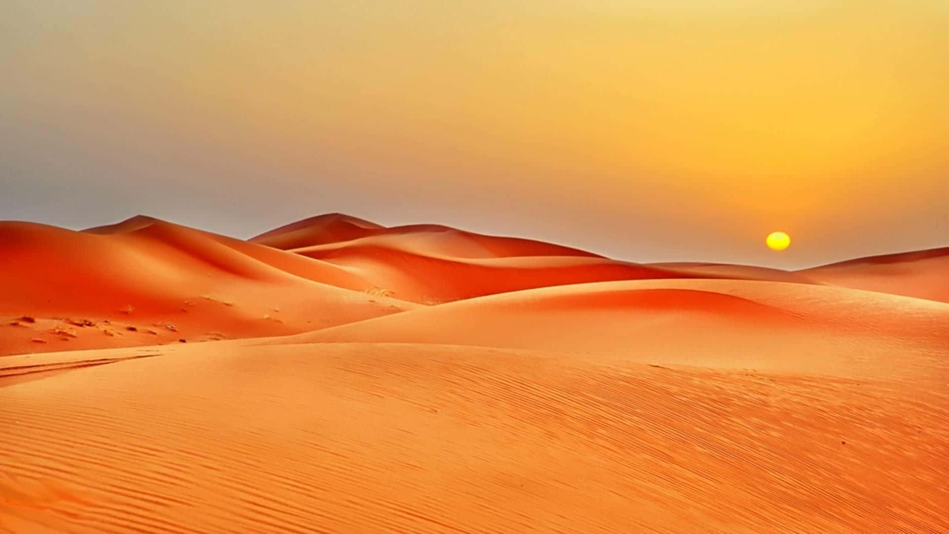Captivating Sand Dunes Landscape Wallpaper
