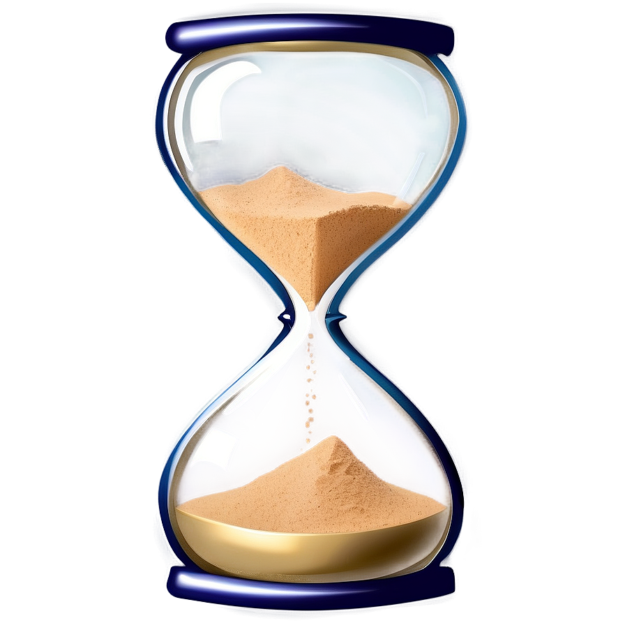 Sand In Hourglass Png 05242024 PNG