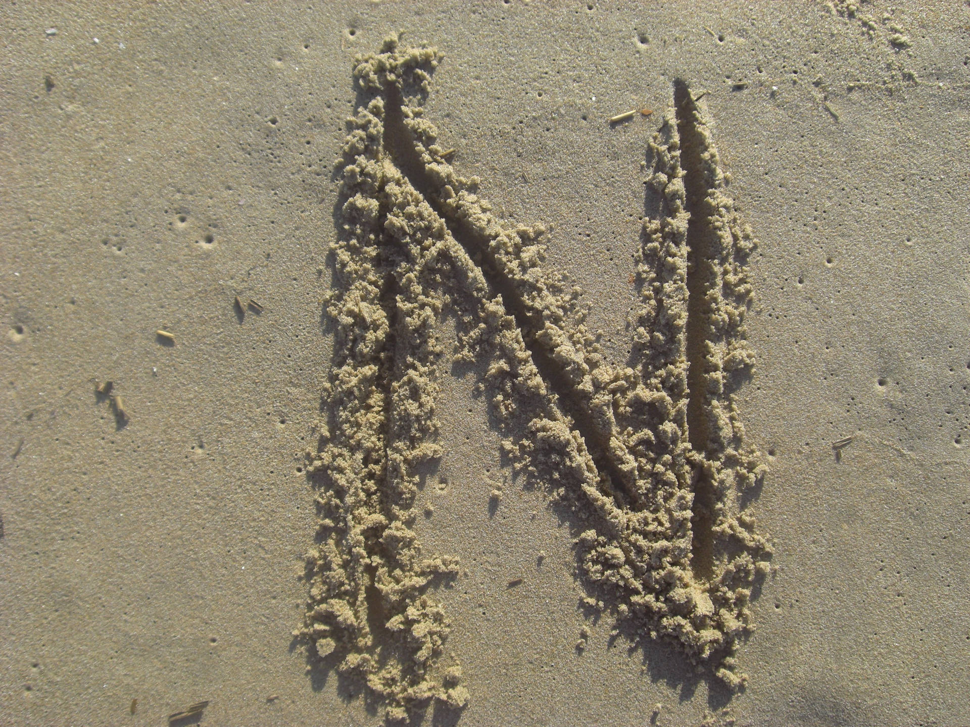 Cartade Areia N. Papel de Parede