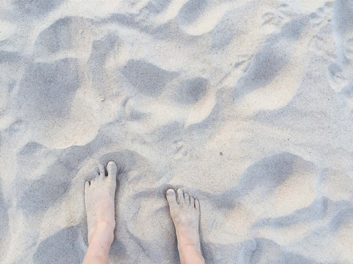 Bildervon Füßen Im Sand