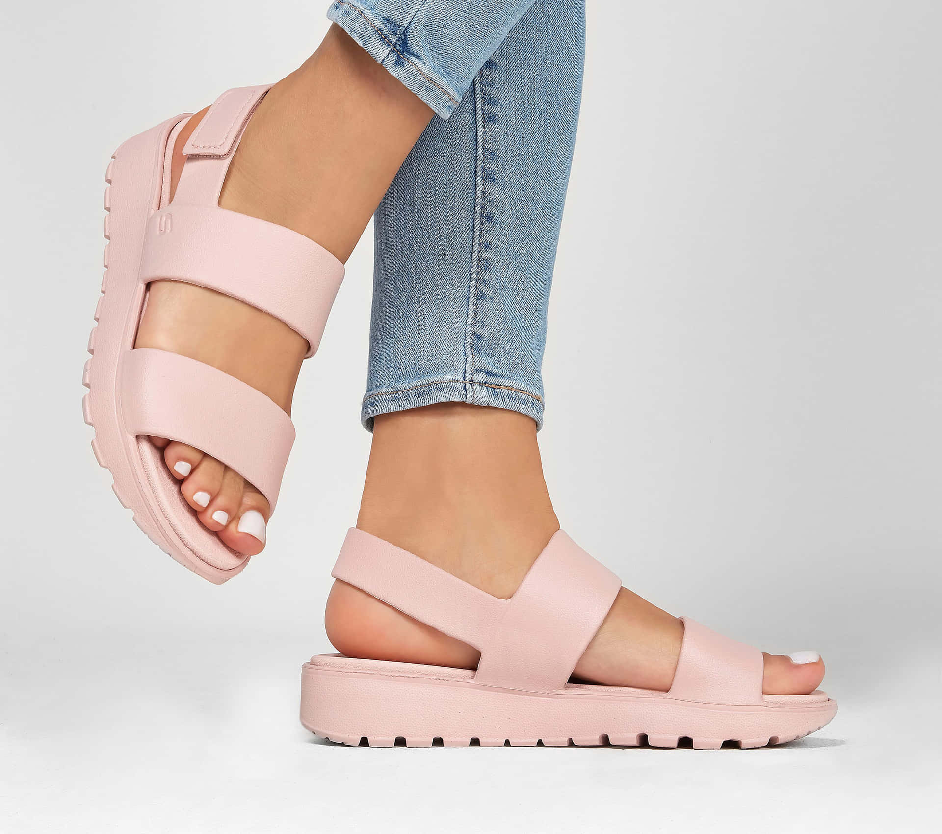 Beach-ready Stylish Sandals for a Relaxing Getaway Wallpaper