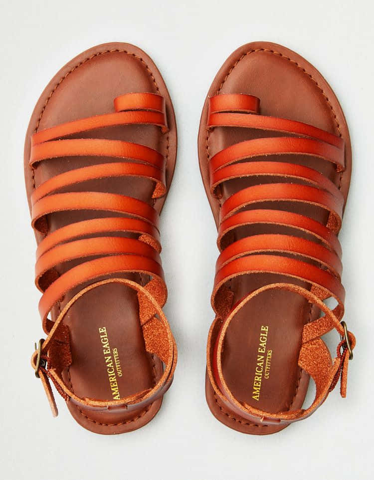 Elegant Summer Sandals for Stylish Feet Wallpaper
