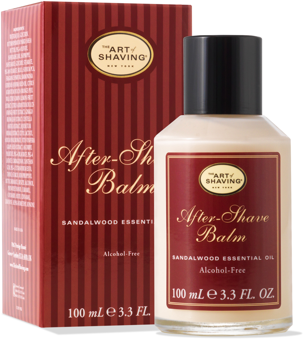 Sandalwood After Shave Balm Product Image PNG