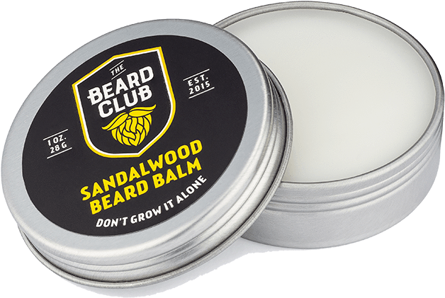 Sandalwood Beard Balm The Beard Club PNG