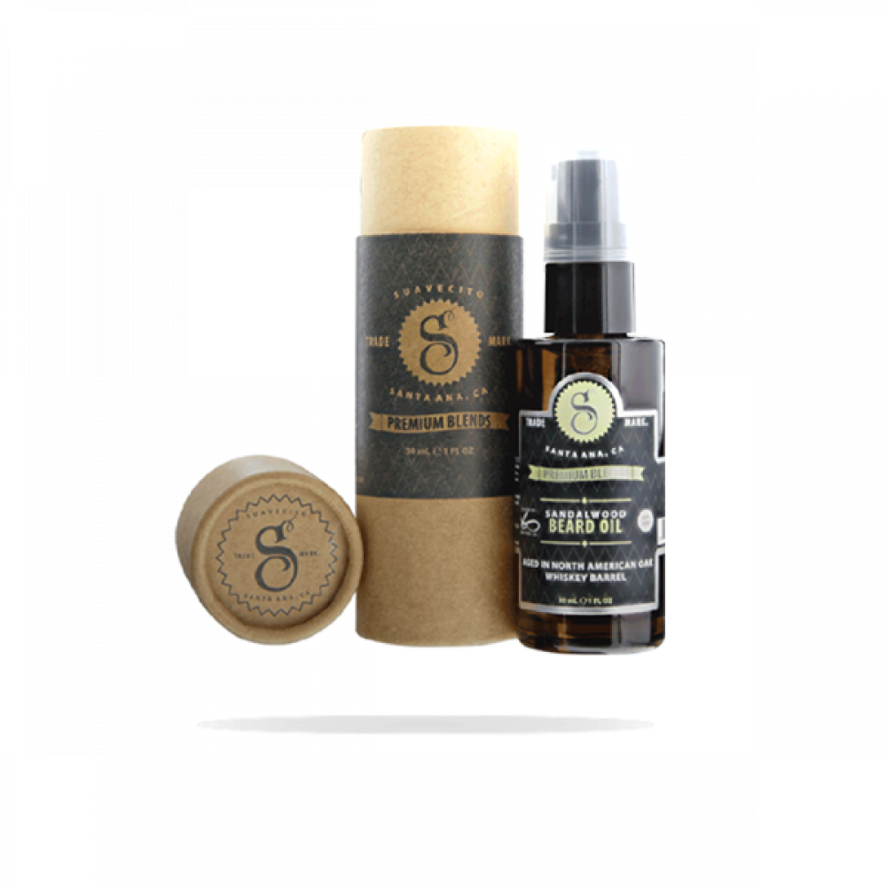 Sandalwood Beard Care Products PNG