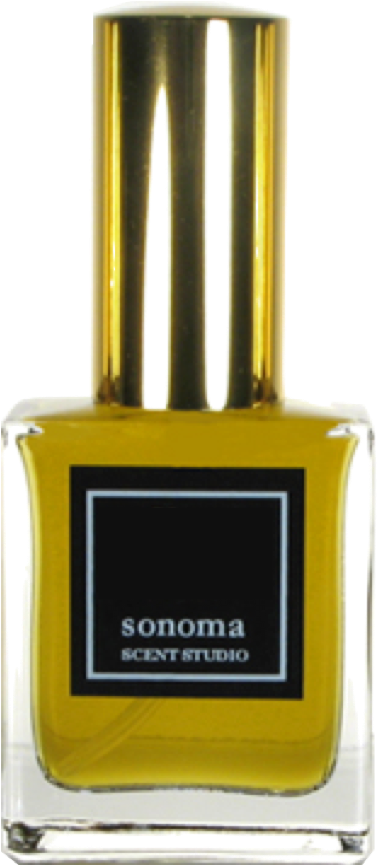 Sandalwood Scented Perfume Bottle PNG