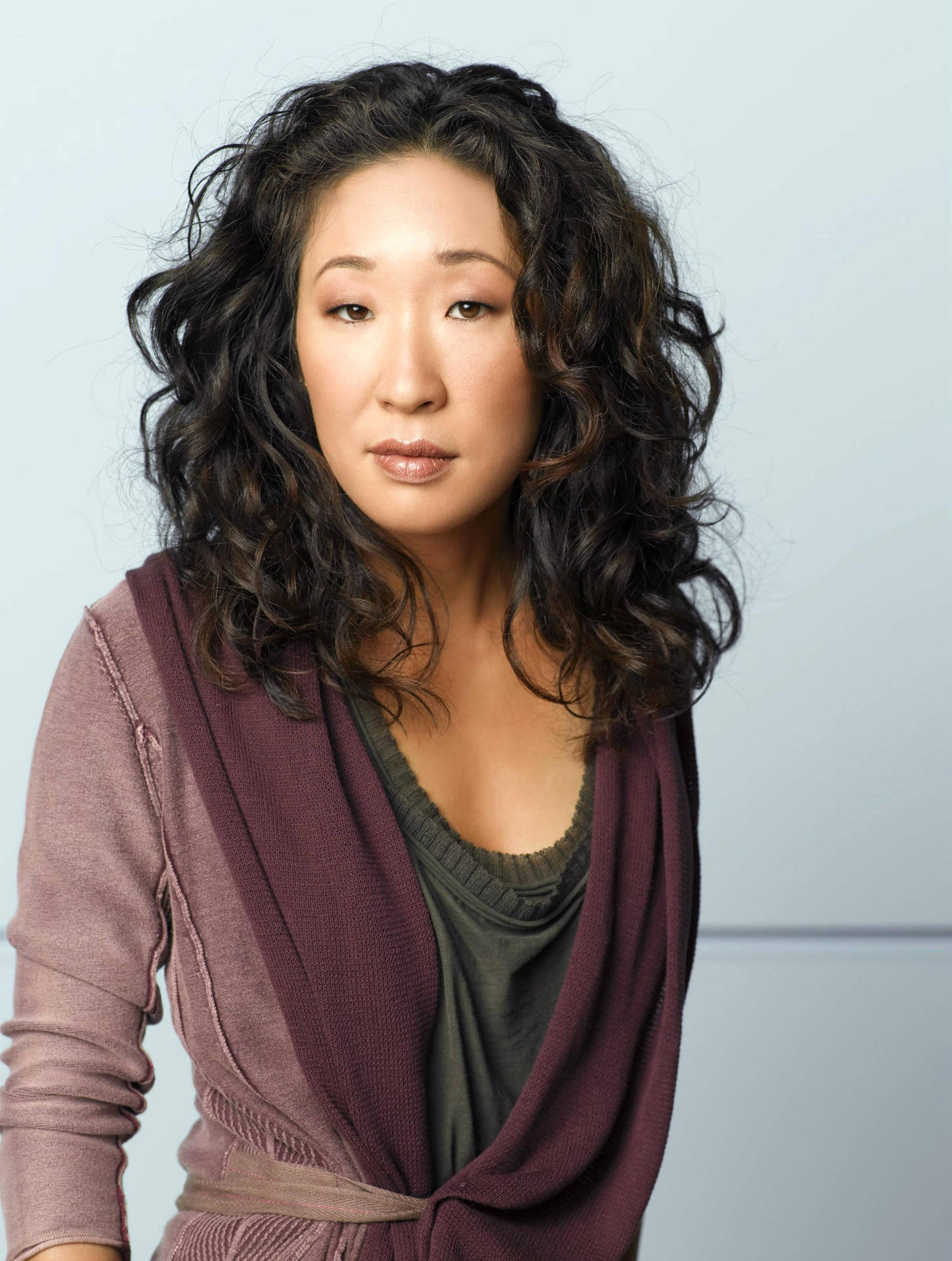 Sandraoh Som Cristina Yang För Tv-programmet Grey's Anatomy. Wallpaper