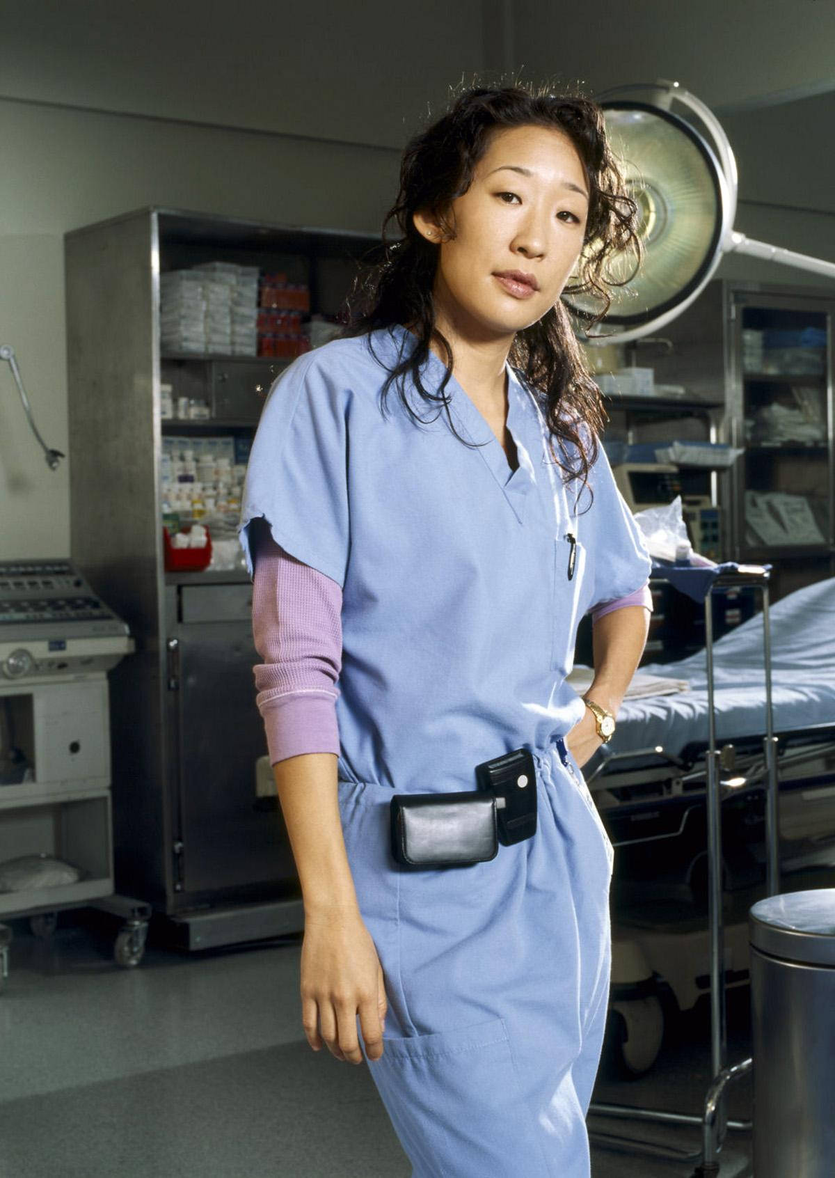 Sandraoh - Schauspielerin In Grey's Anatomy Wallpaper