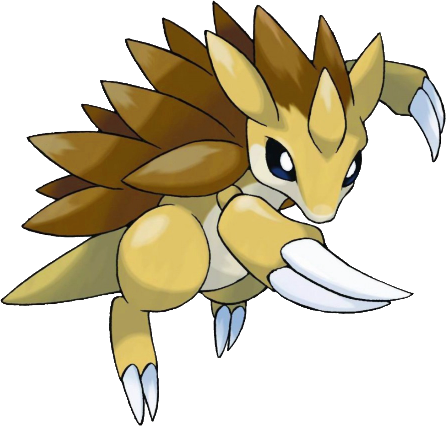 Sandslash Pokemon Illustration PNG