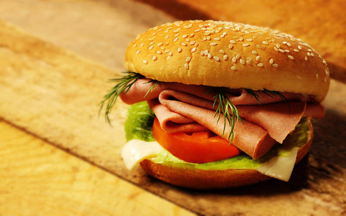 Delicious Sandwich Close-up