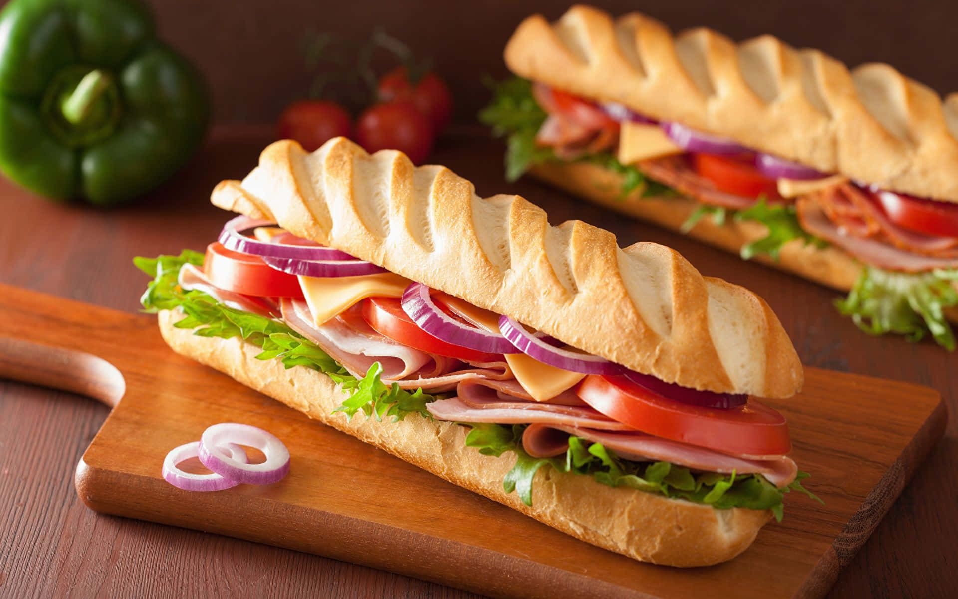 Frischesund Leckeres Sandwich