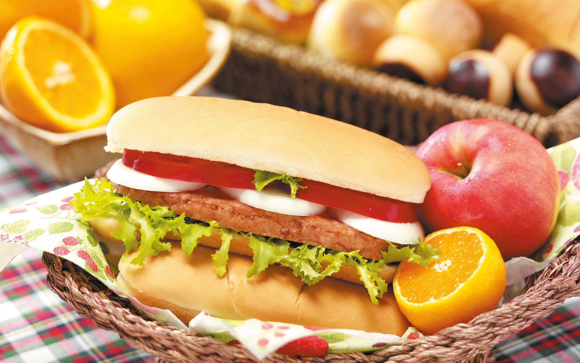 ¡disfrutade Un Delicioso Y Nutritivo Sándwich!