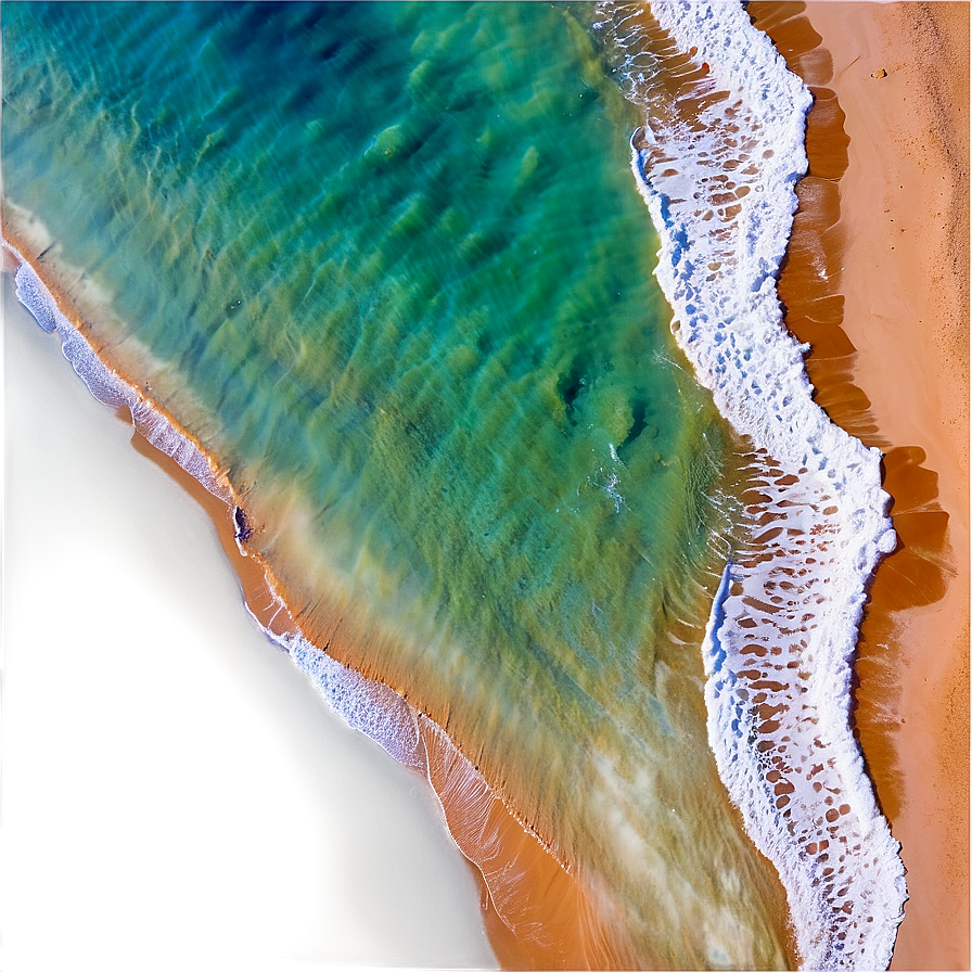 Sandy Shoreline Waves Png Lpt73 PNG