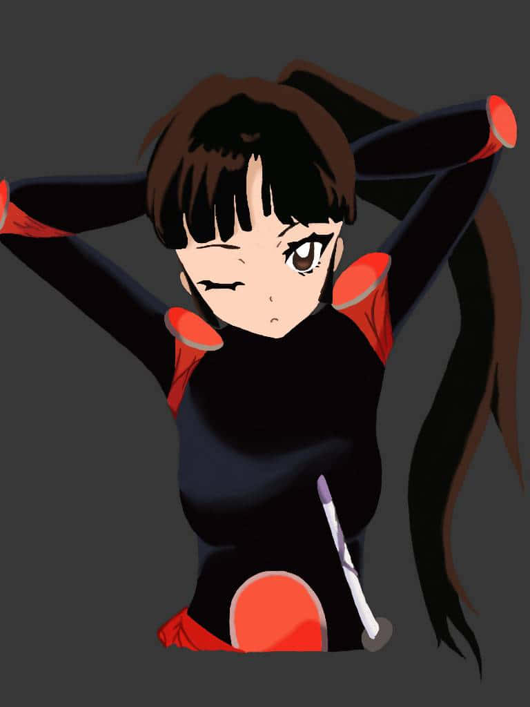 Sango_ Anime_ Personage_ Kunst Achtergrond