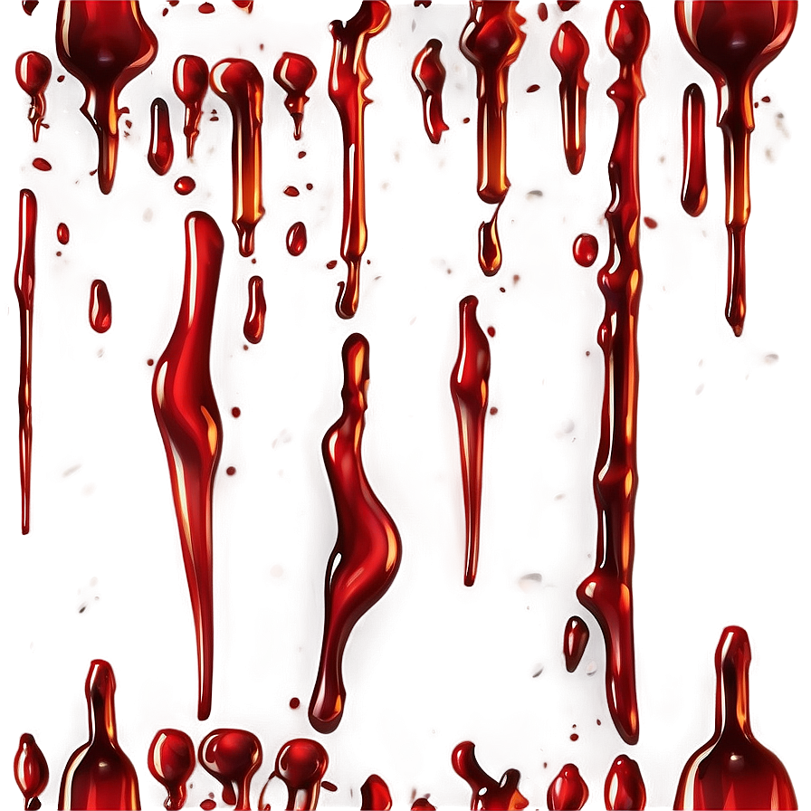 Sanguine Stream: Blood Drip Vector Png 04302024 PNG
