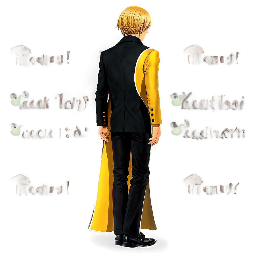 Download Sanji Black Leg Style Png Gtp | Wallpapers.com