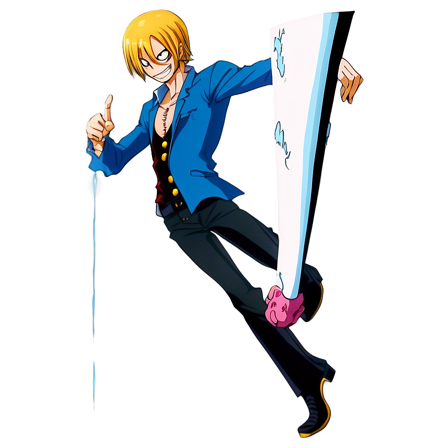 Download Sanji Diable Jambe Png Aqi72 | Wallpapers.com