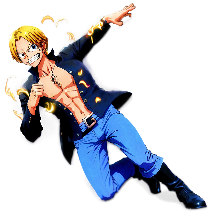 Download Sanji Fighting Pose Png 65 | Wallpapers.com