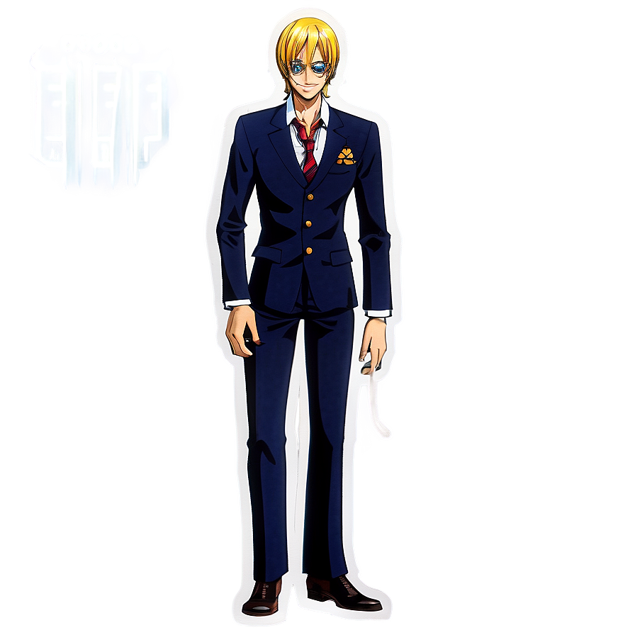 Sanji Germa 66 Suit Png Owd88 PNG