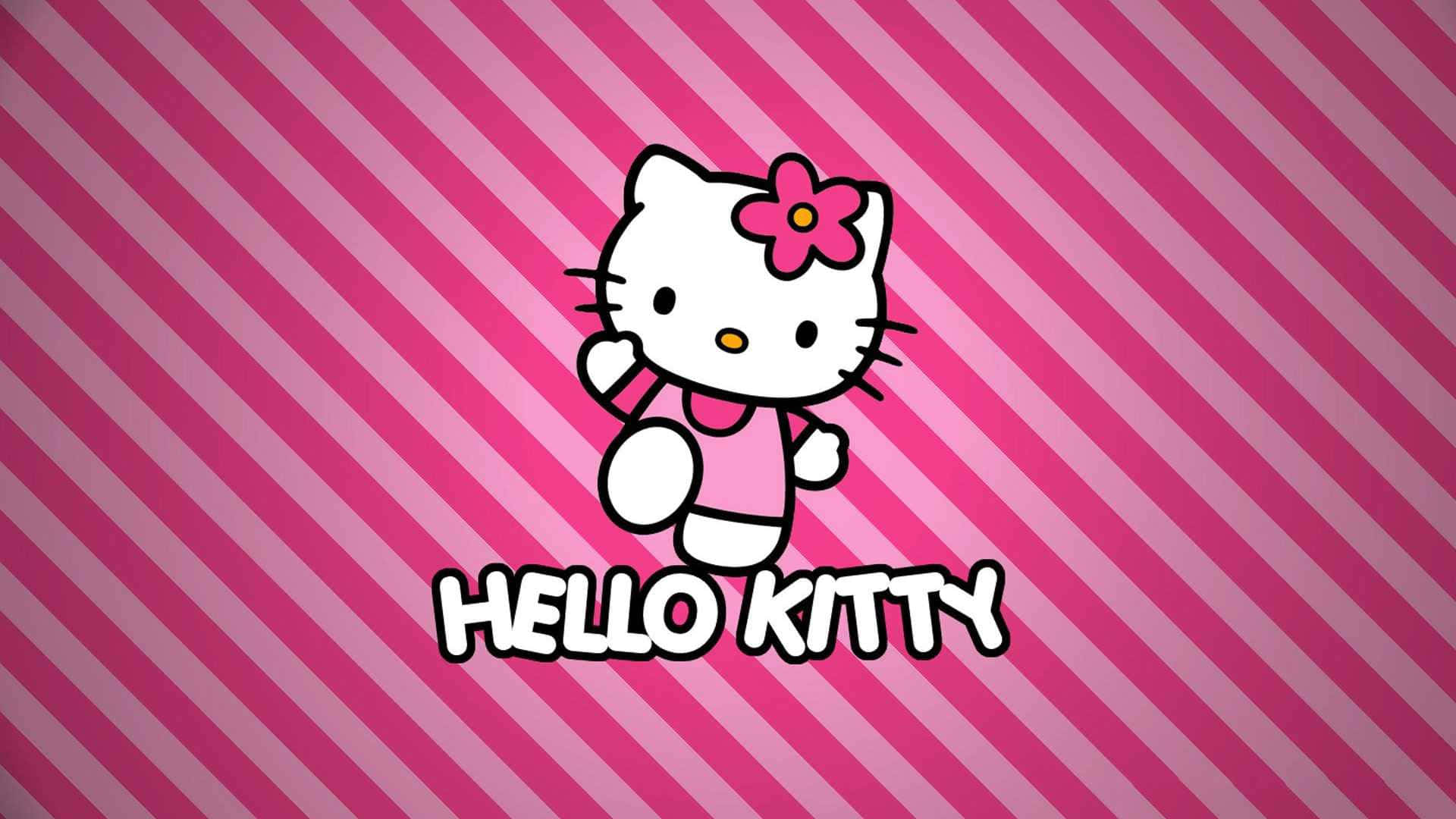 Wallpaper of Colorful Greeting from Sanrio
