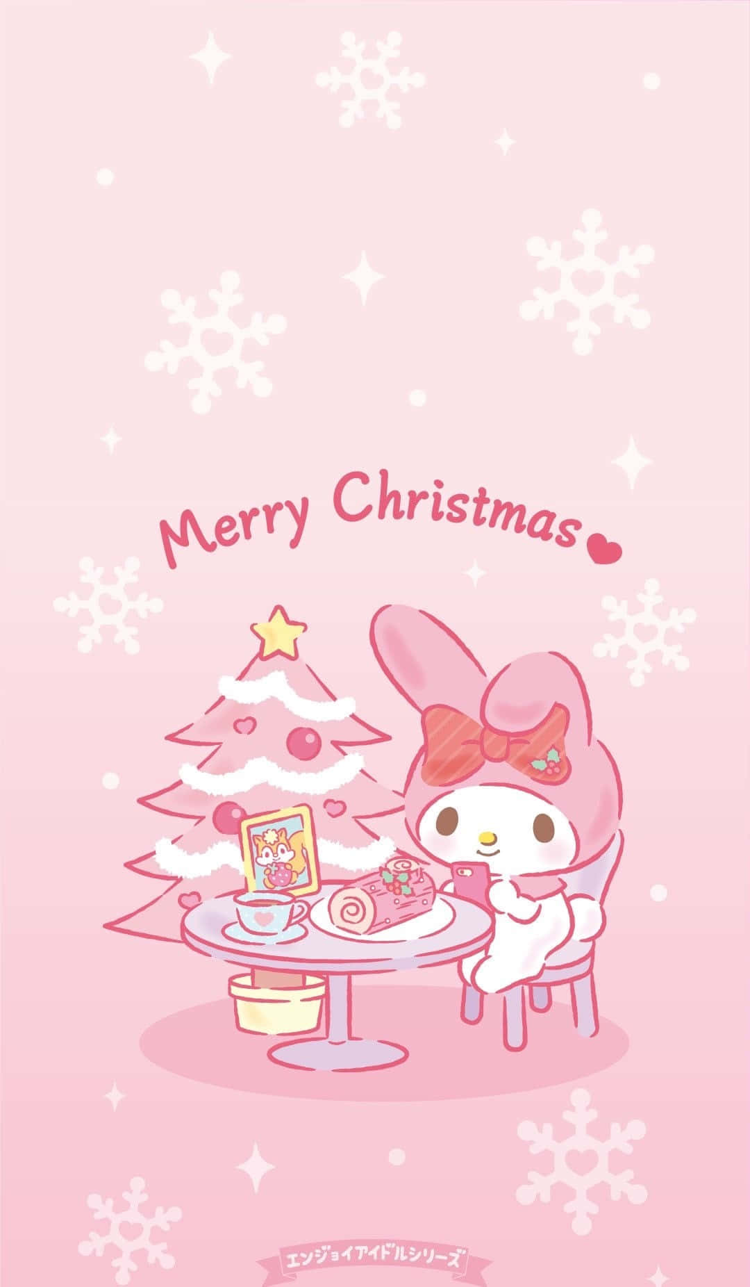 Sanrio Character Christmas Celebration Wallpaper