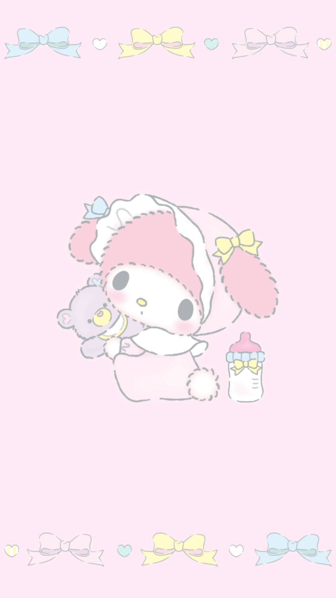 Sanrio Character Pink My Melody Wallpaper