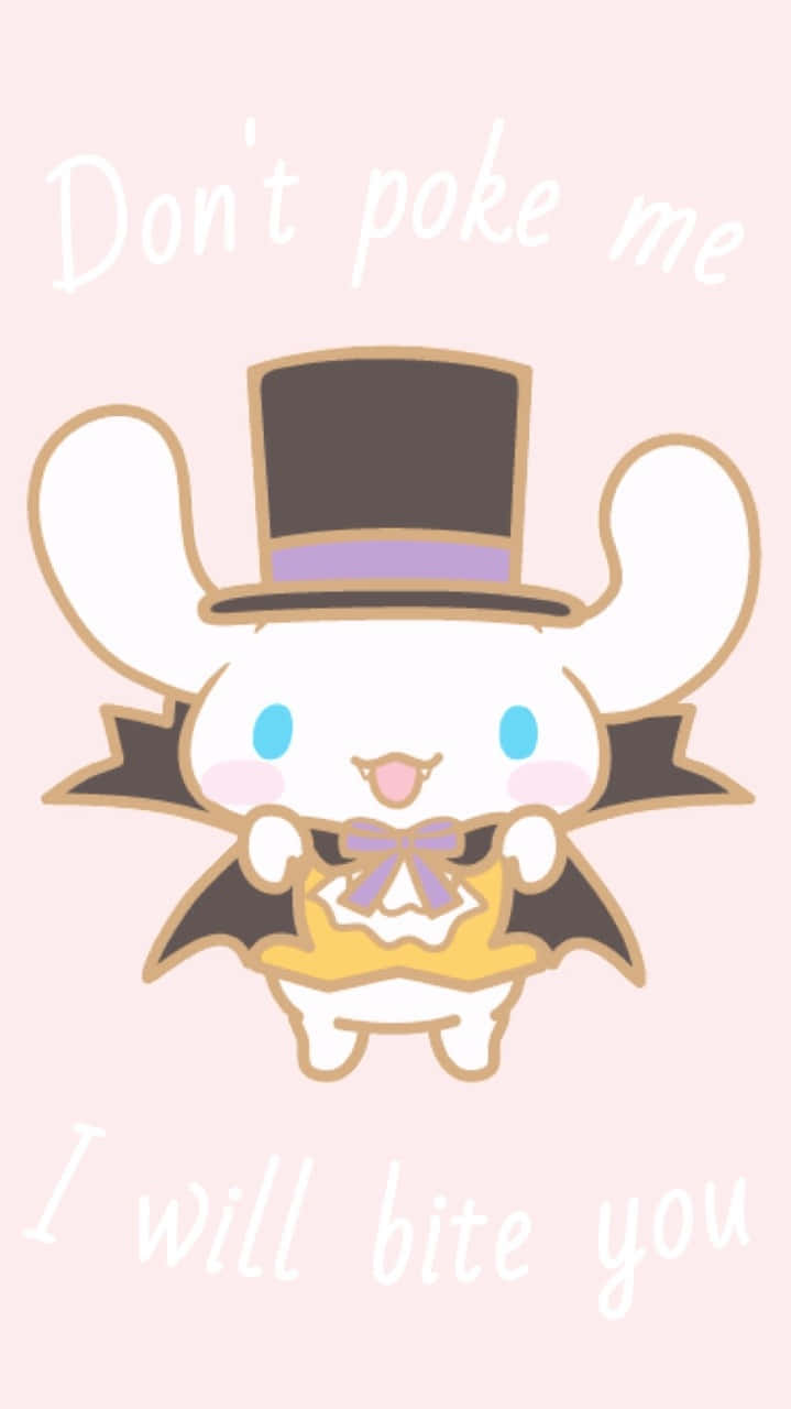 Sanrio_ Character_ Vampire_ Halloween_ Warning Wallpaper