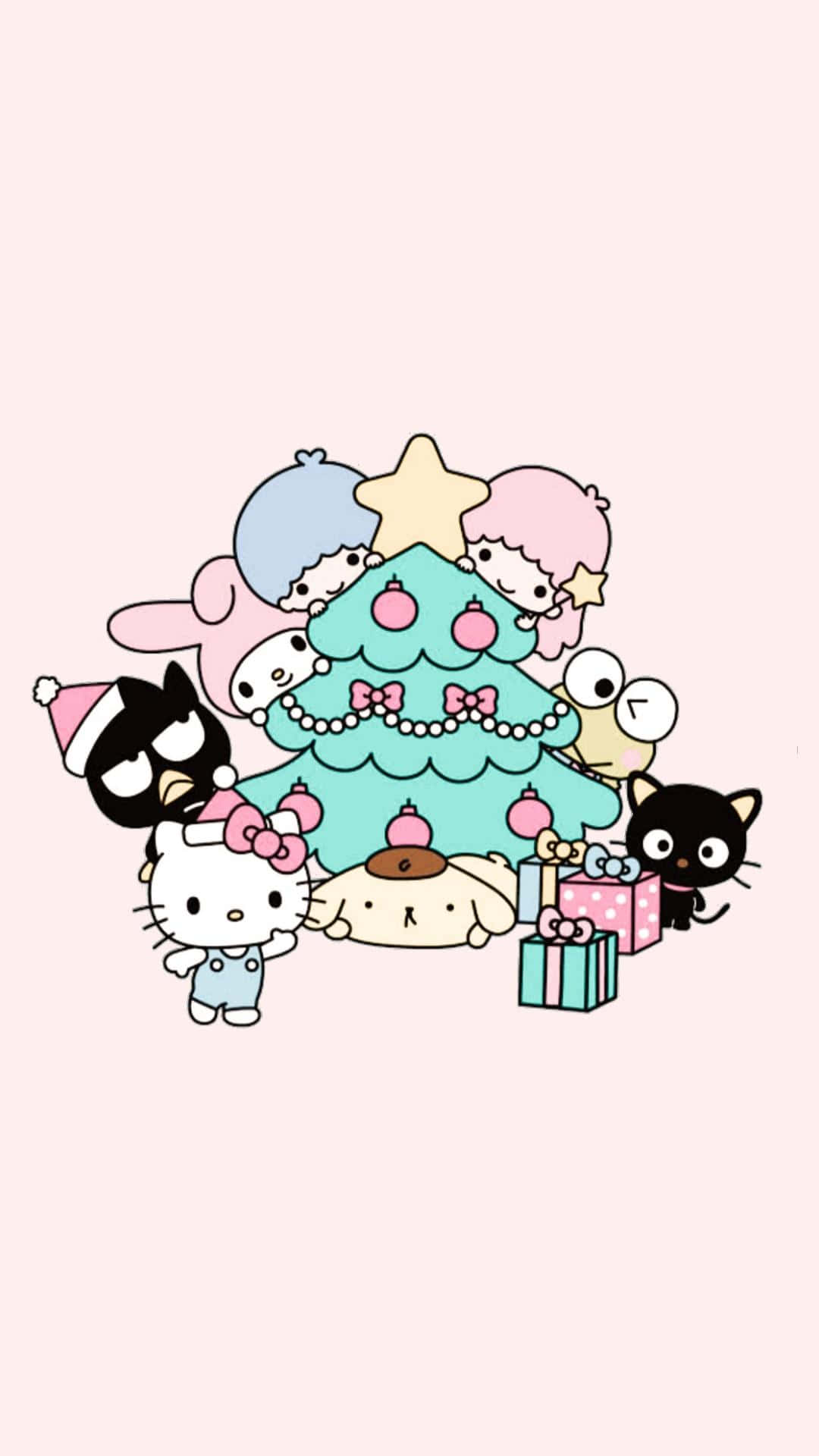 [100+] Sanrio Christmas Wallpapers | Wallpapers.com