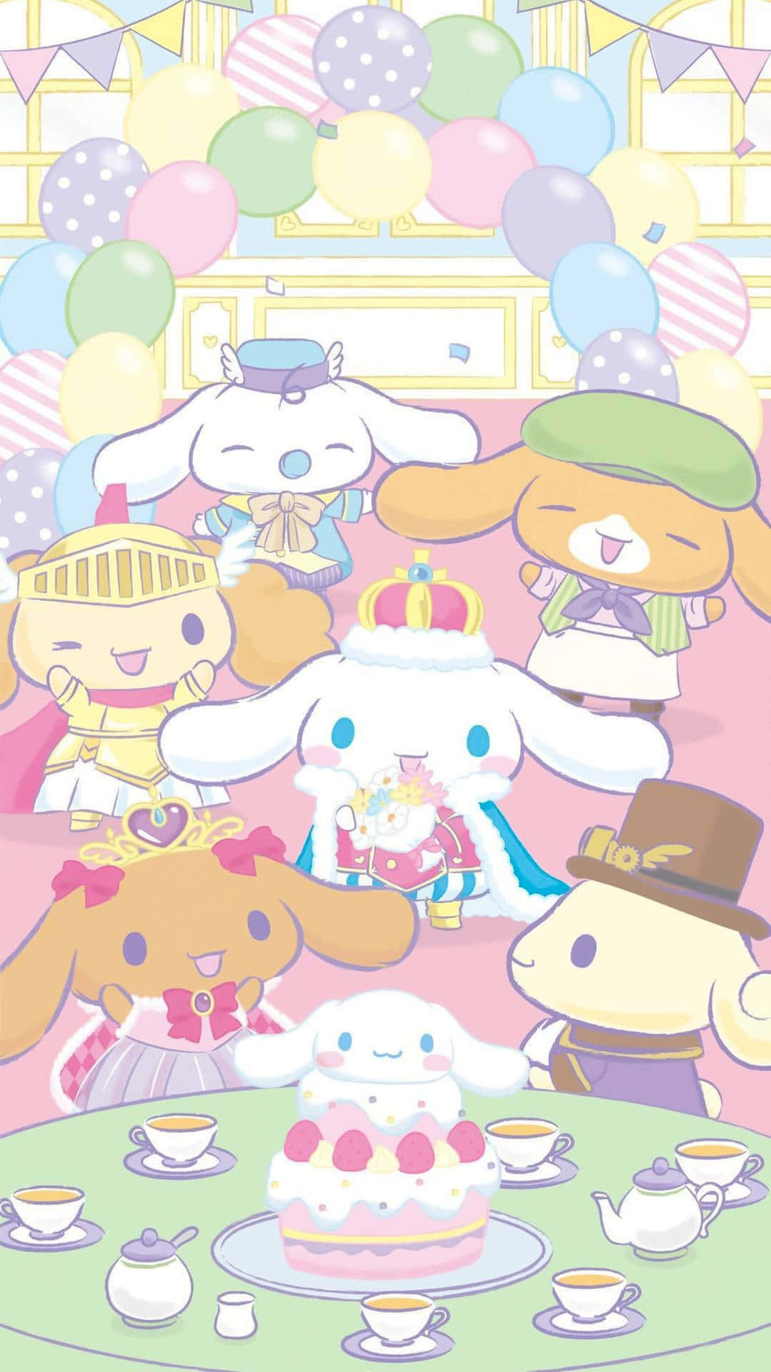 Célébration Des Personnages Sanrio Fond d'écran