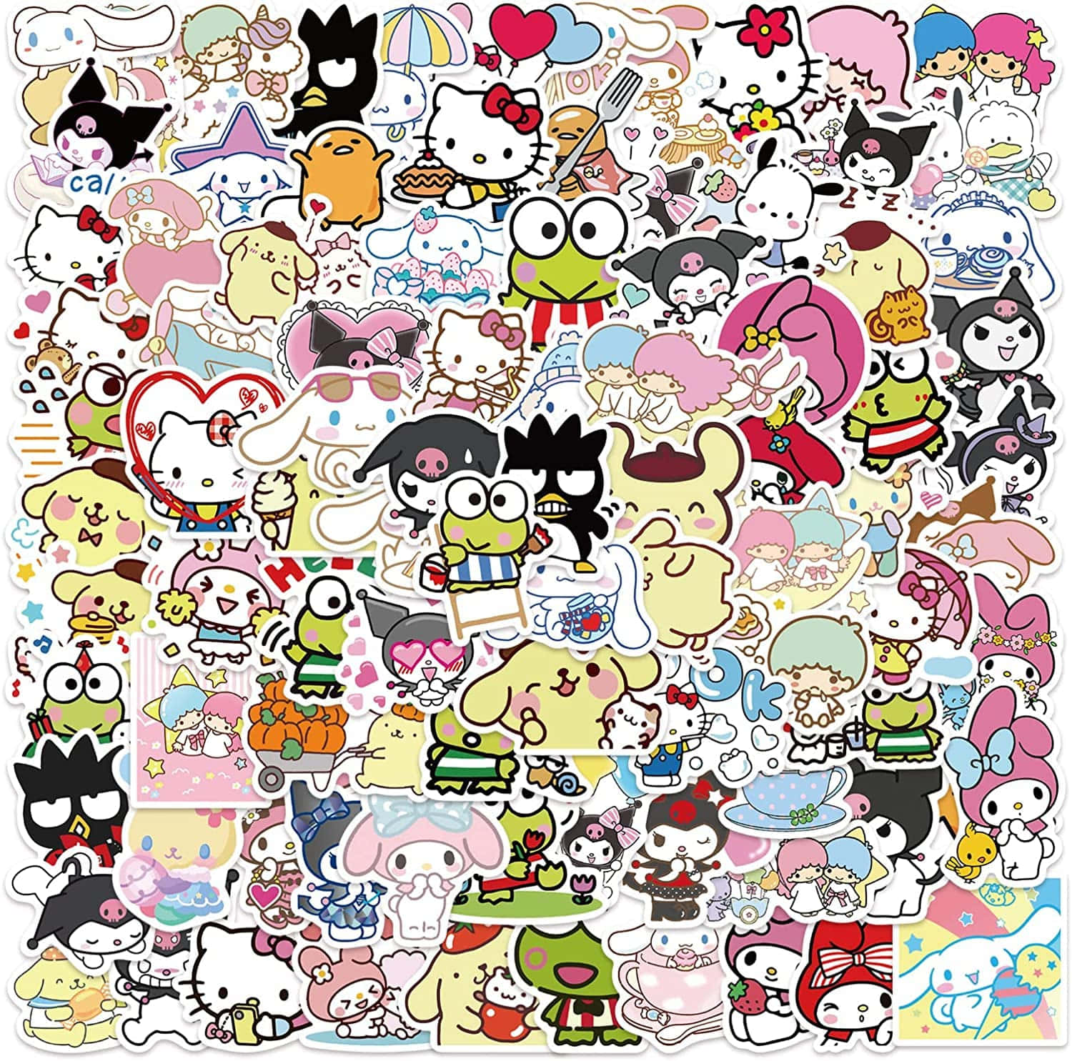 Download Sanrio Characters Collage Wallpaper | Wallpapers.com