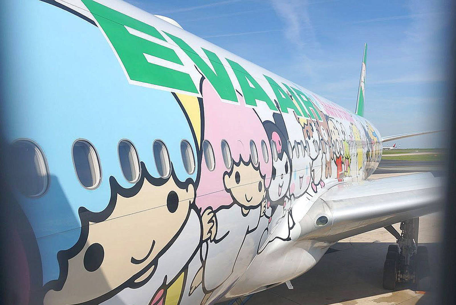 Sanrio Characters Eva Air Wallpaper