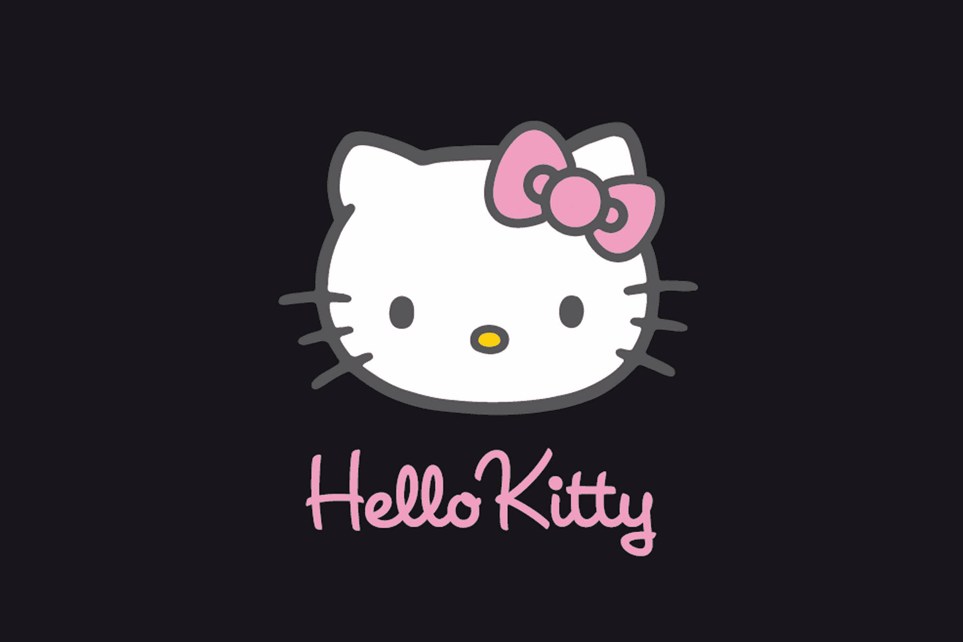 Sanrioskrivbordsbakgrund Med Hello Kitty Wallpaper