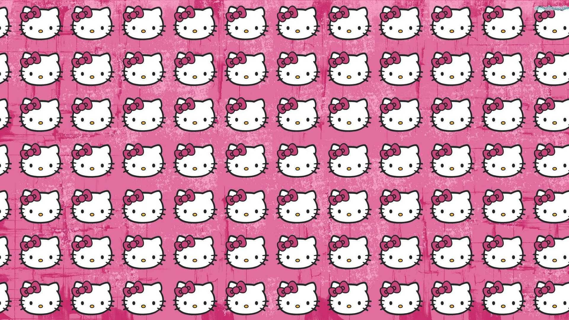 Sanrio Desktop Hello Kitty Face Pattern Picture