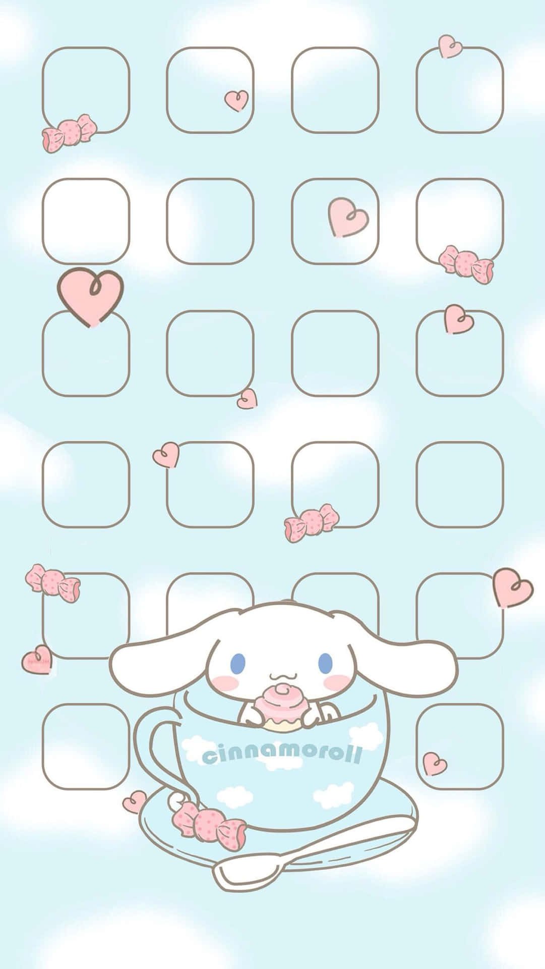 Get ready to spread some cheer with the Sanrio Phone! Wallpaper
