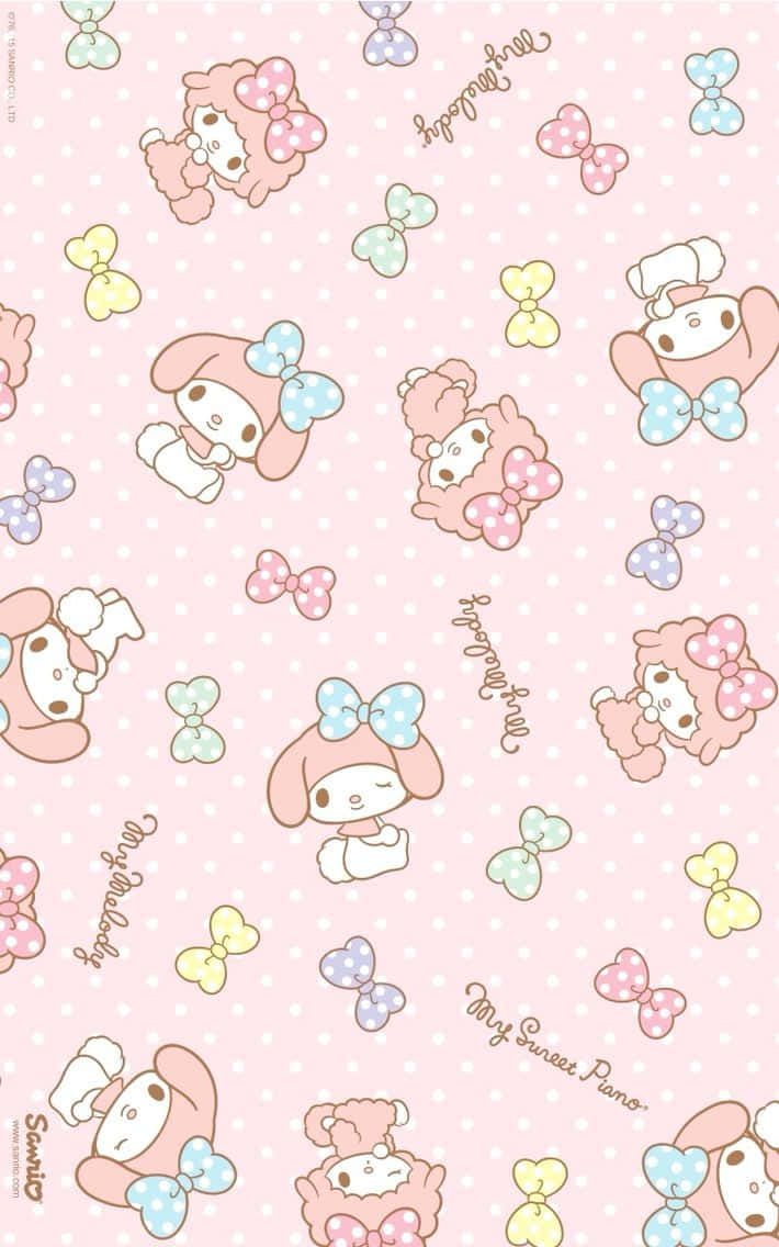 1.   "Stay Connected with Sanrio Phone!" Wallpaper