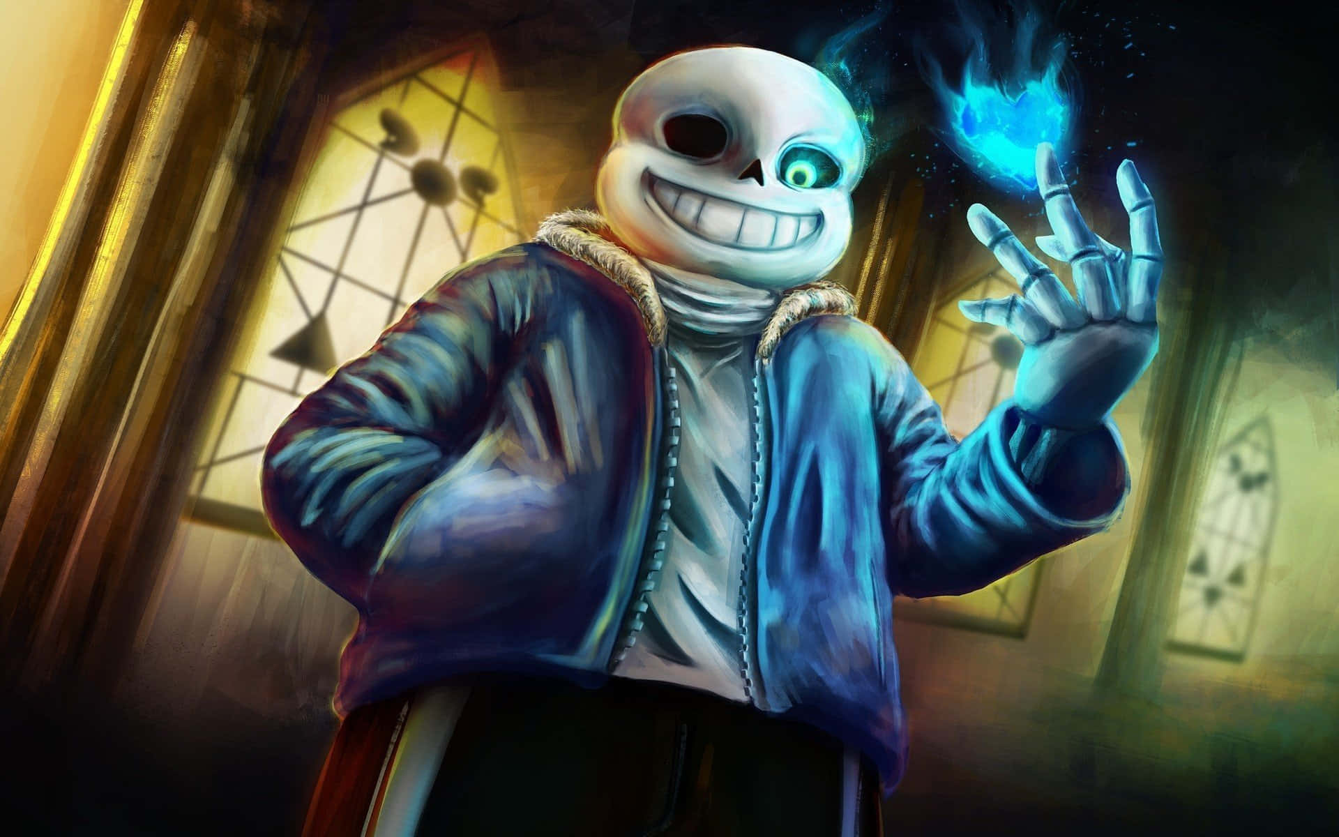 Sans - The Mysterious Skeleton in a Hoodie
