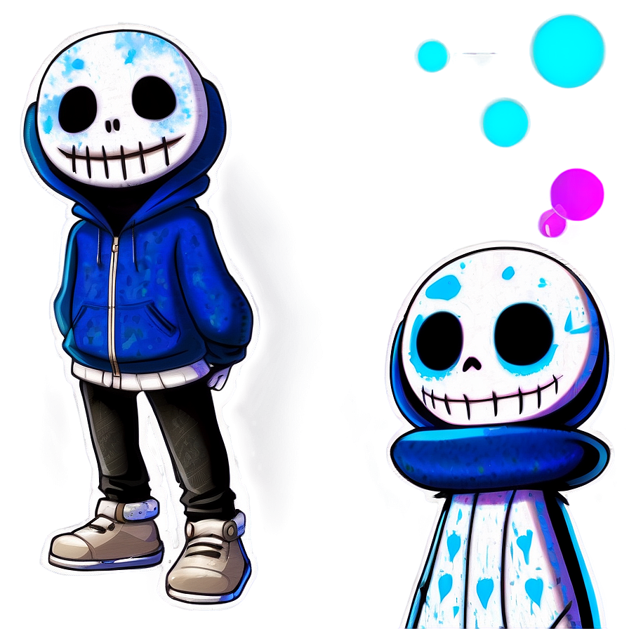 Download Sans Undertale Fan Art Png Iby | Wallpapers.com