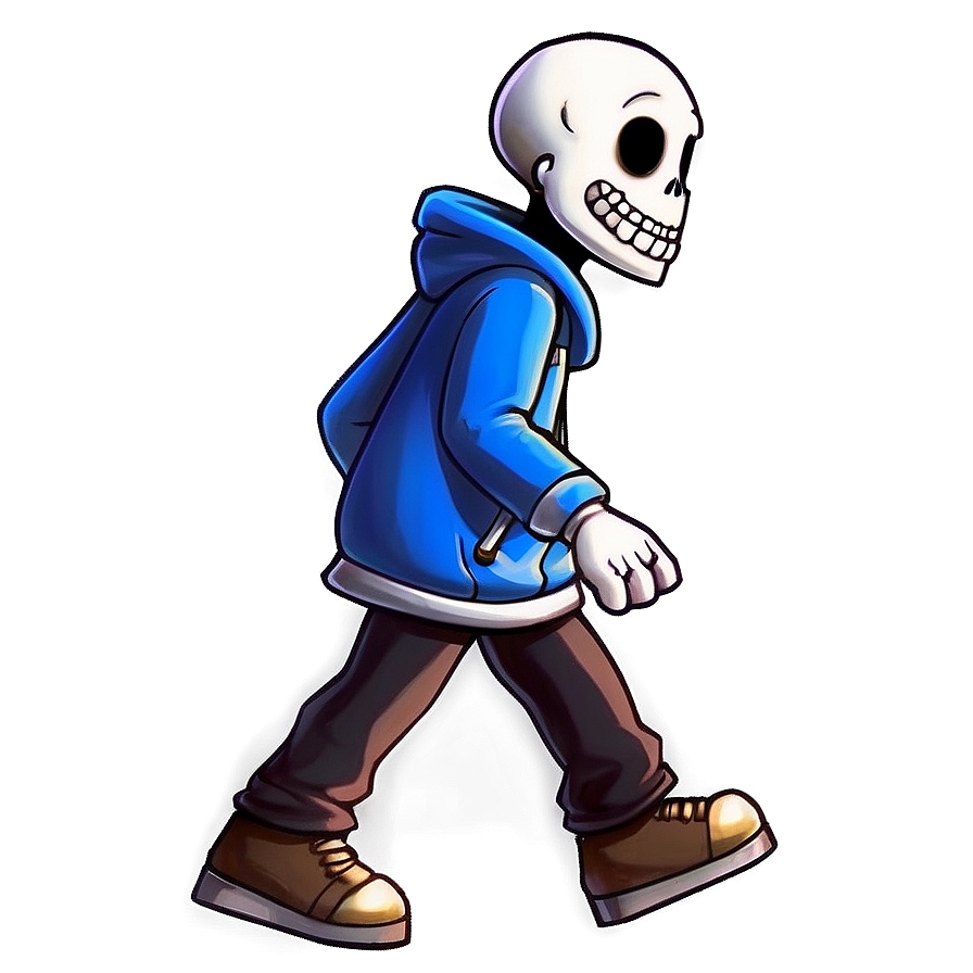 Download Sans Undertale Walking Png Lfx | Wallpapers.com