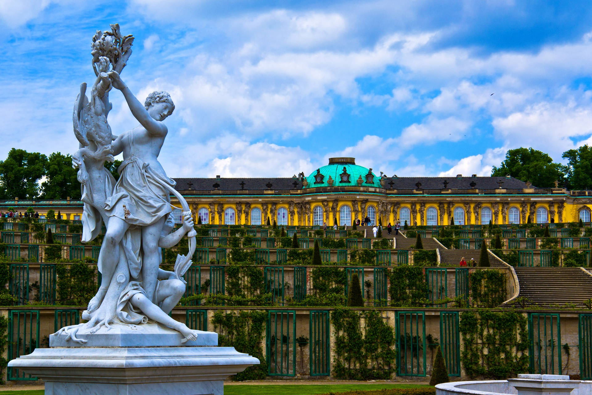 Sanssouci Park Sculpture Potsdam Picture