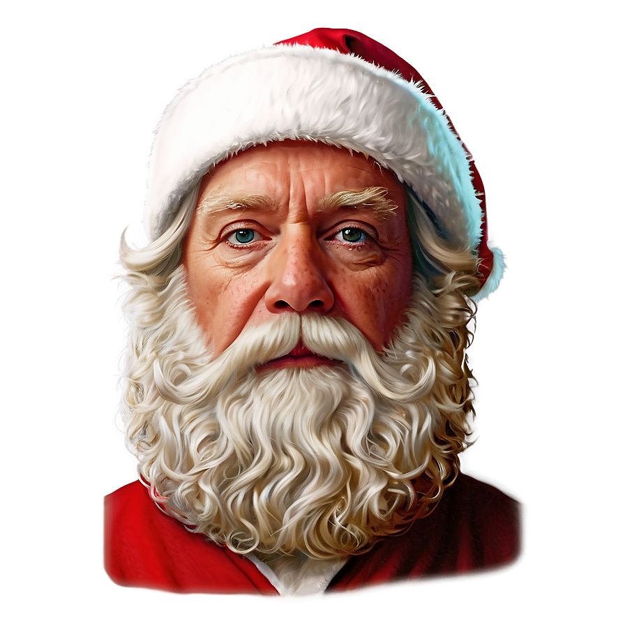 Santa Beard And Hat Png Pjs87 PNG