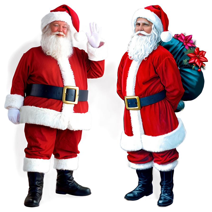 Santa Claus Costume Png Wwd PNG