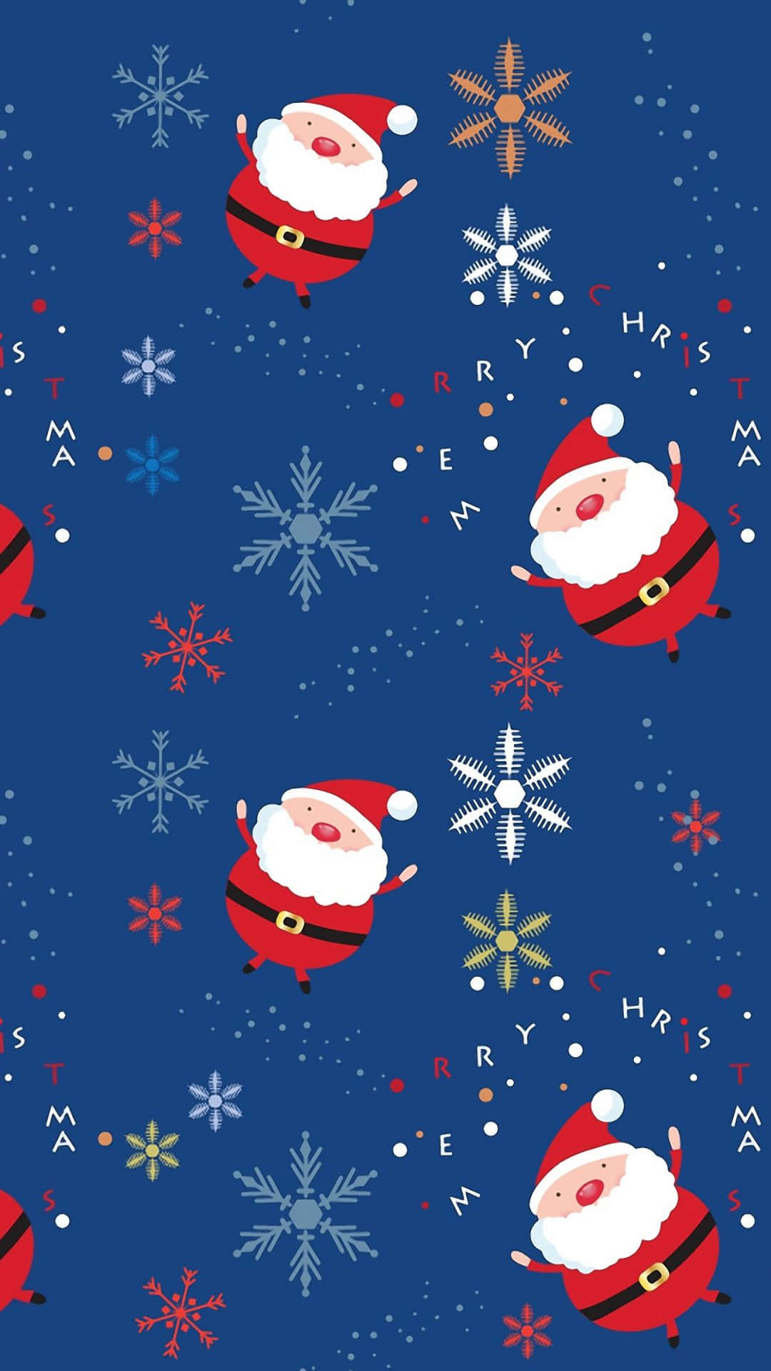 "Let the Christmas festivities begin with Santa Claus!" Wallpaper