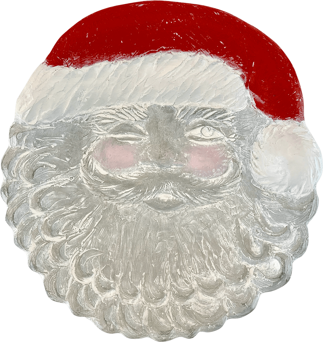 Santa Claus Portrait Artwork PNG