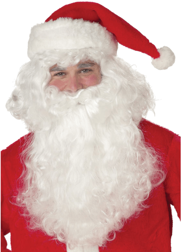 Santa Claus Portraitwith Beard PNG