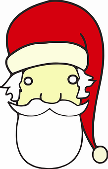Santa Claus Sketch Illustration PNG